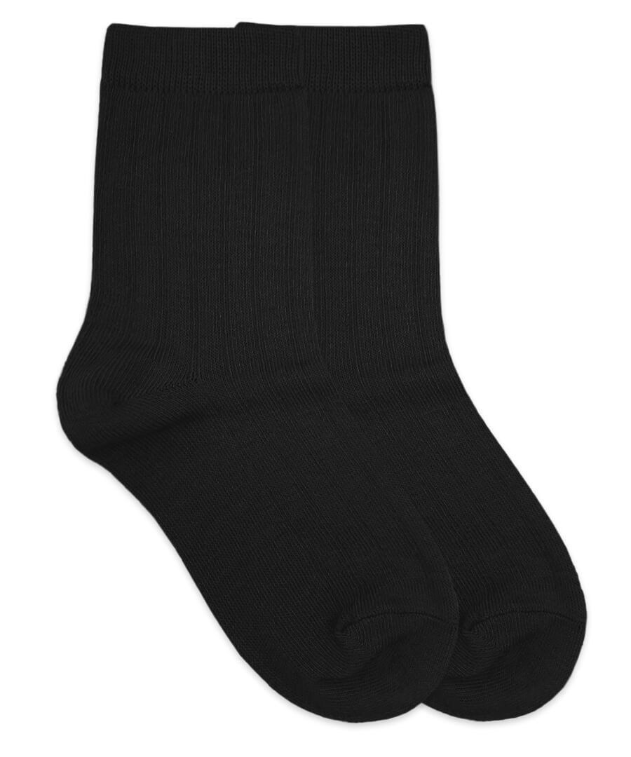 Jefferies Socks - Quarter Dress Socks Black