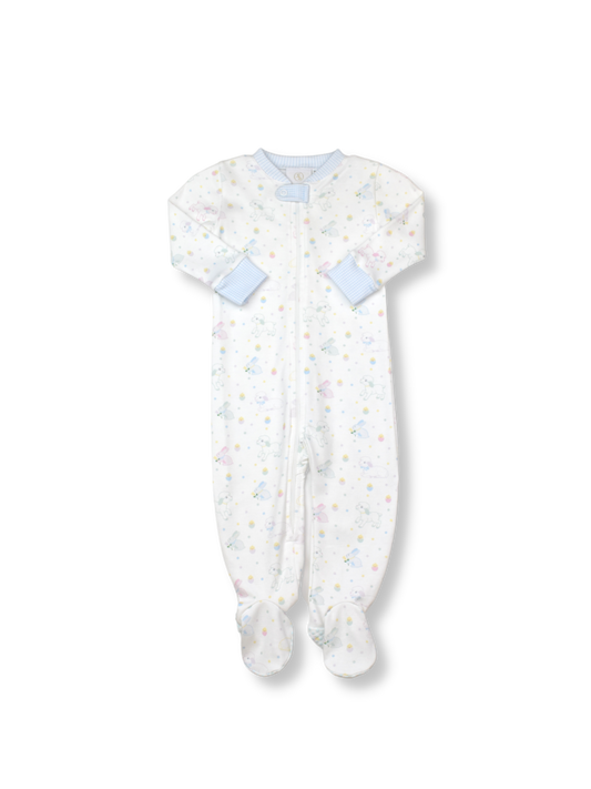 Lullaby Set - Once Upon A Time Footie Blue Easter