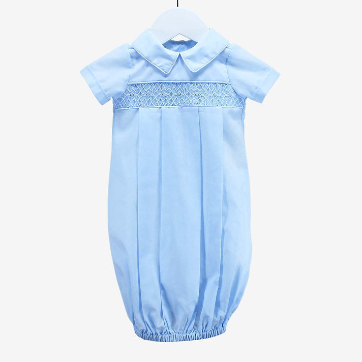 Baby Blessings - David Light Blue Gown