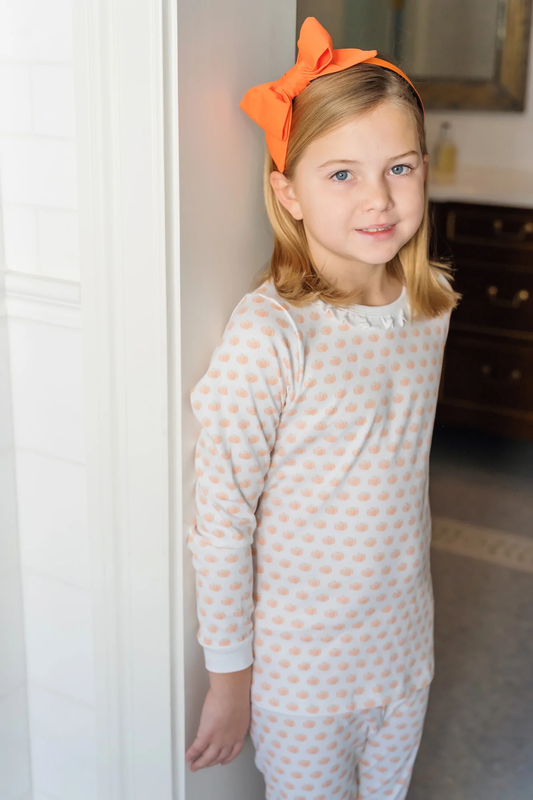 Lila & Hayes - Ava Pajama Set Pumpkin Patch