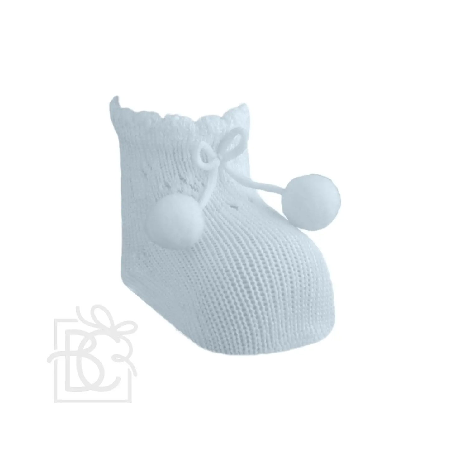 Carlomagno - Newborn Pom Pom Socks Box