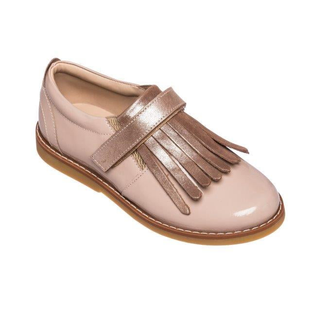 Elephantito - Slip-on w/ Fringes Patent Blush