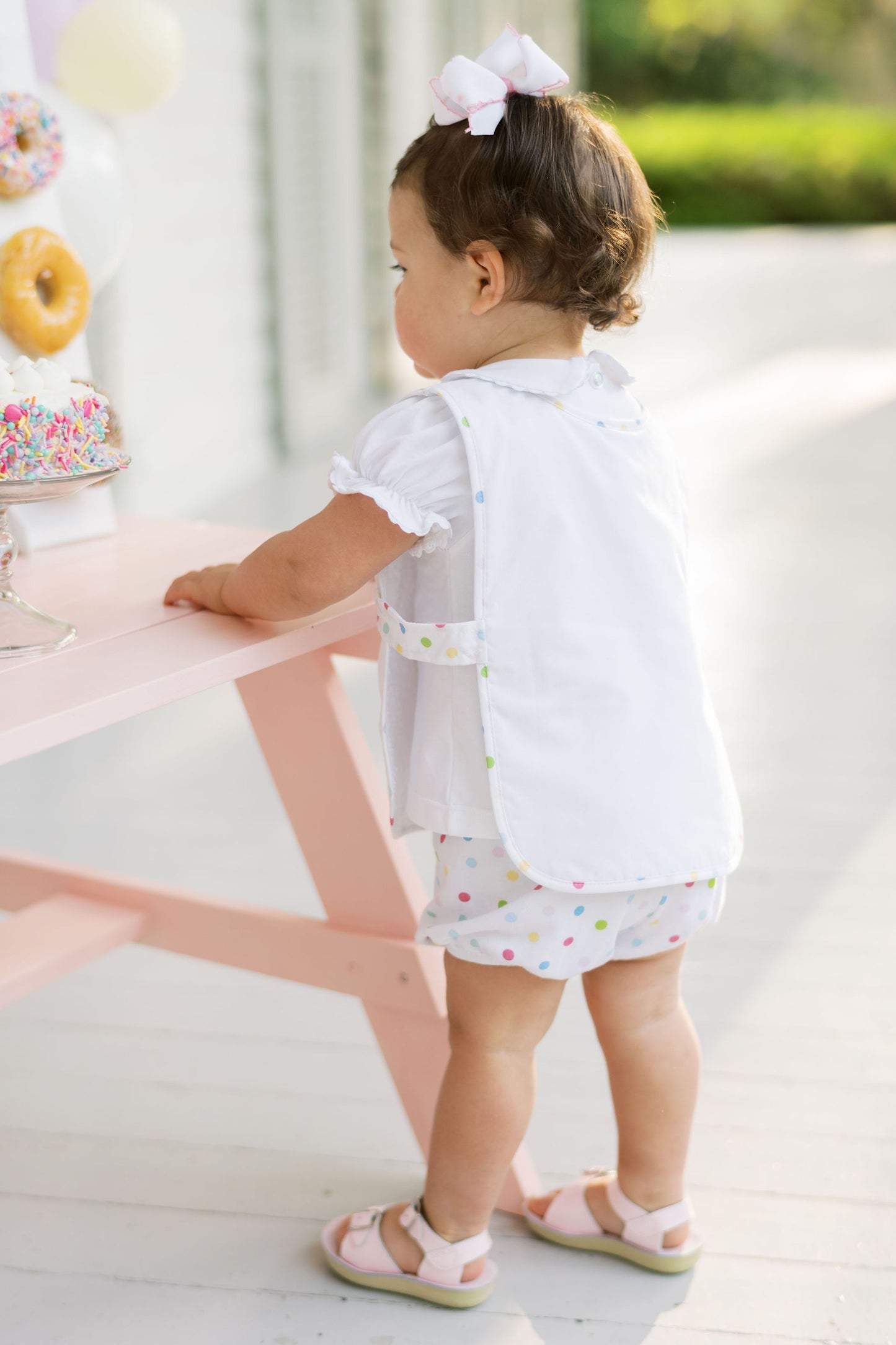 Lullaby Set - Munro Bloomer Polka Dot