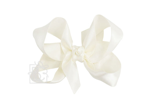 Beyond Creations - Satin Bow on Alligator Clip 3.5"