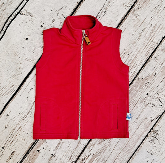 SouthBound - Knit Vest Red