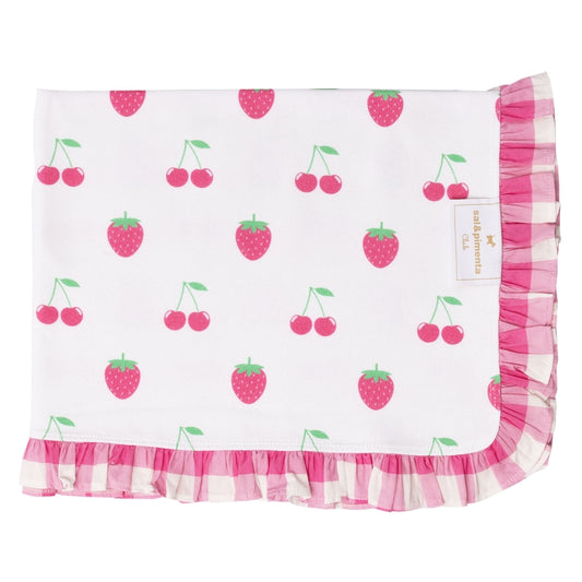Sal & Pimenta - Pink Jam Girl Beach Towel