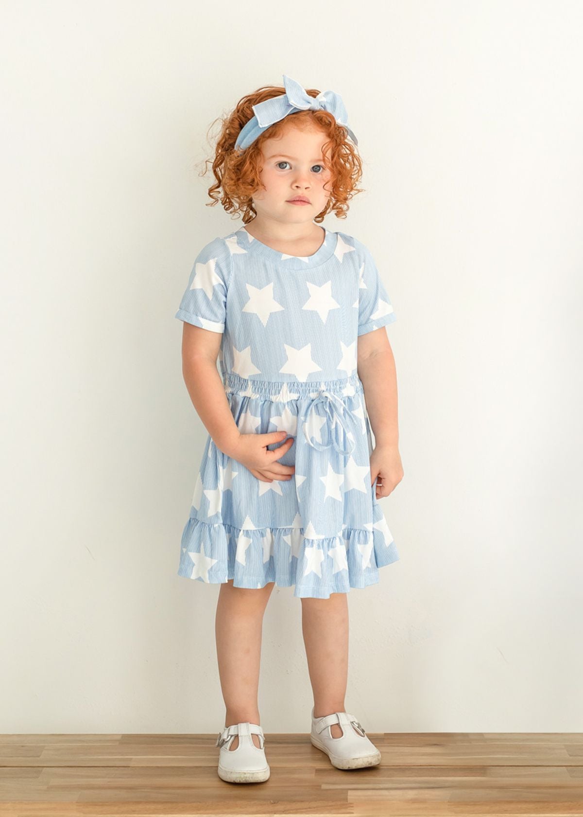 Mabel & Honey - Shining Star Printed Knit Dress