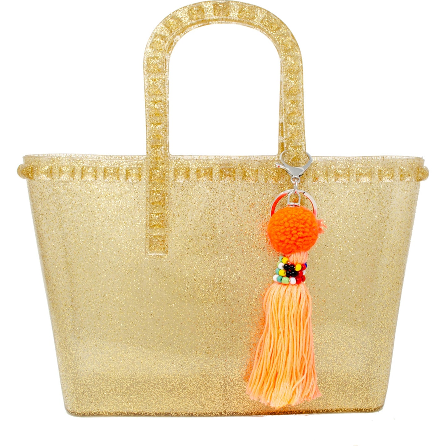 Zomi Gems - Tiny Jelly Tote Bag Gold